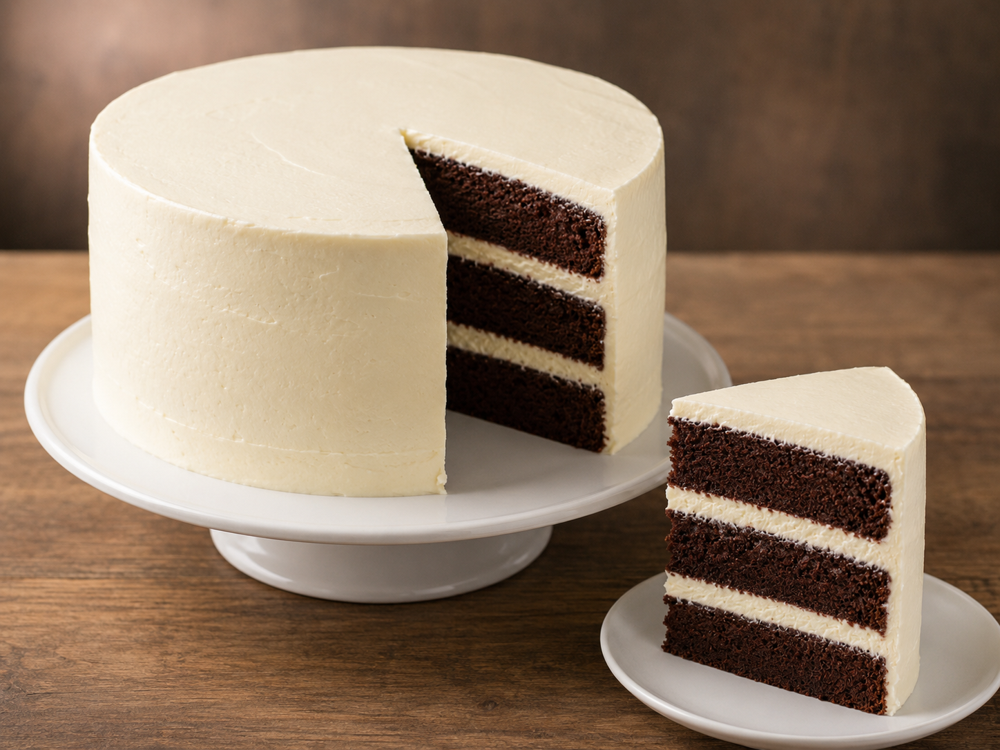 Vanilla Chocolate Cake